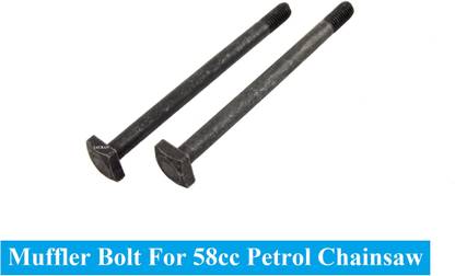 Sauran Muffler Bolt with Nut For 58cc Petrol Chainsaw CK52 Power & Hand Tool Kit