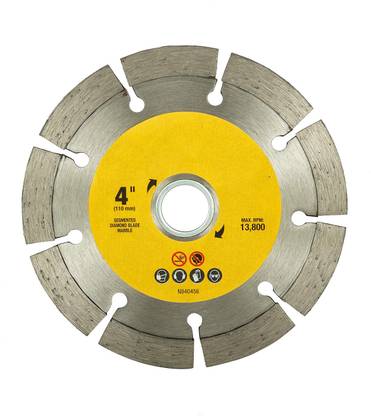 Kiesh 4 Inch Marble Diamond Cutting Saw Blade 20Mm Bore With 10Mm Segment Height for Cutting Marble Granite Stone Tiles Etc MCB04 Rotary Tool