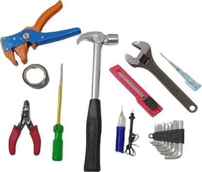 VMTRONIX TOOL KIT BOX PACKOF10 Power & Hand Tool Kit