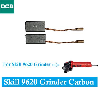SINAL Carbon Brush Set (DCA Make) For Skill Grinder Model 9620 (CR144) Power & Hand Tool Kit