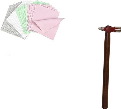 Digital Craft Selvet Cloth 20Pc & 200Grm Hammer Power & Hand Tool Kit