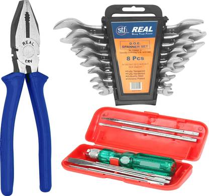 REALstf REALstf-DOE8CPSD6-MTK15 Hand Tool Kit