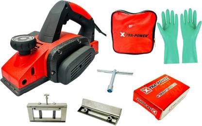 My Factor Xtra Power XPT 445 ELECTRIC PLANER Corded Planer (1 mm) Electric Wood Planer, Portable Plane Wood Machine, High-Power Electric Corded Planer