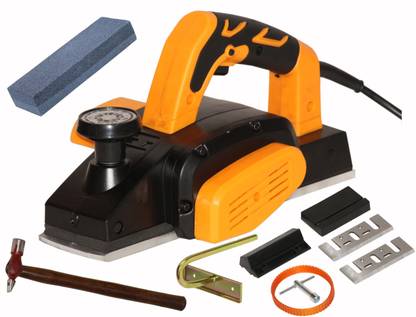 Digital Craft Electric Wood Planer Machine 82mm,Sharpening Stone,Hammer 200 gm Wood Planer 800W Machine of Carpentry Electric Planer Woodworking Machine Corded Planer
