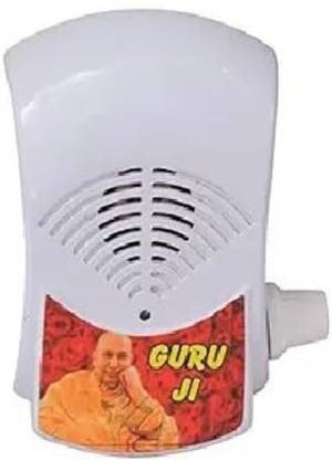 ClickNest Chhatarpur Guru Ji Mantra Chanting Electric Bell Continuous Just Plug & Play Prayer Kit