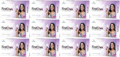 First Chek Don't Stress-FirstChek | One step hcg urine test cassette | 12 Pack Pregnancy Test Kit