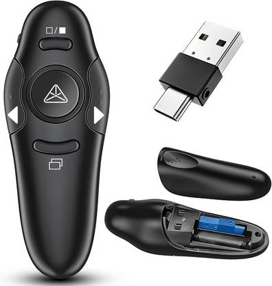 house of common USB C PowerPoint Clicker Slide Advancer 1 usb with type c clicker Presenter