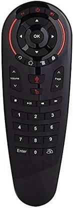 AdzMozi Air Mouse G30 Voice Remote Control 2.4G Wireless Air Mouse 33 Keys IR Learning Gyro Sensing Smart Remote for Computer, Projector, TV Box Presenter