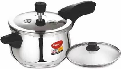 Pigeon Inox Pro 5 L Outer Lid Induction Bottom Pressure Cooker