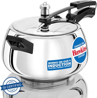Hawkins Contura (SSC50) 5 L Inner Lid Induction Bottom Pressure Cooker