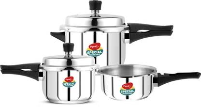 Pigeon Special and 2 L, 3 L, 5 L Outer Lid Induction Bottom Pressure Cooker