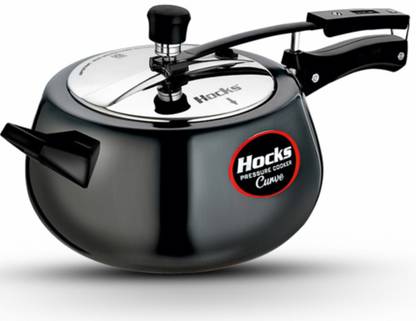 Hocks Black Curve 5 L Induction Bottom Pressure Cooker  (Hard Anodized) at Rs. 1450