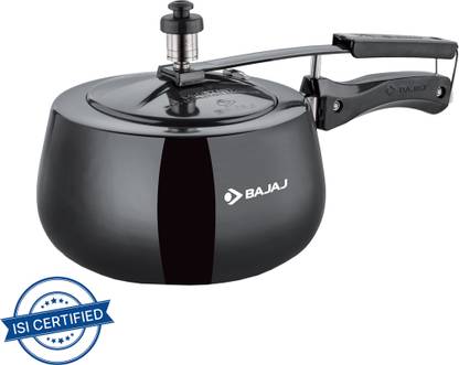 BAJAJ New Shakti 3HD HA Handi with IB PCX 63 HD 3 L Induction Bottom Pressure Cooker  (Hard Anodized) at Rs. 1399