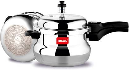 IDEAL Bella plus chubby model 2 L Outer Lid Induction Bottom Pressure Cooker