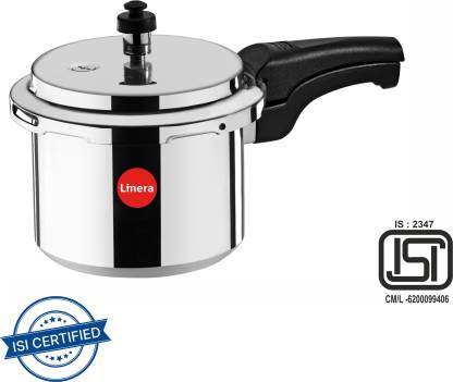 Limera Orchid Plus 3 L Outer Lid Induction Bottom Pressure Cooker