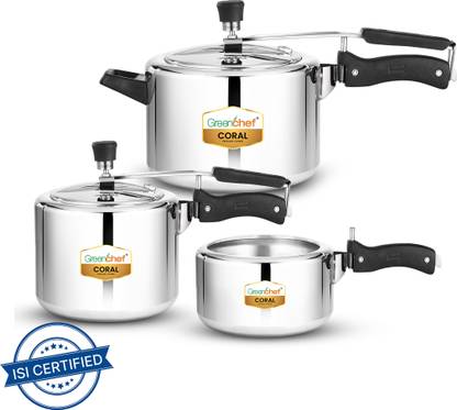 Greenchef Coral Combo Inner Lid 2 L, 3 L, 5 L Inner Lid Pressure Cooker