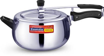 PADMINI SS PRESSURE COOKER 3 L Inner Lid Induction Bottom Pressure Cooker