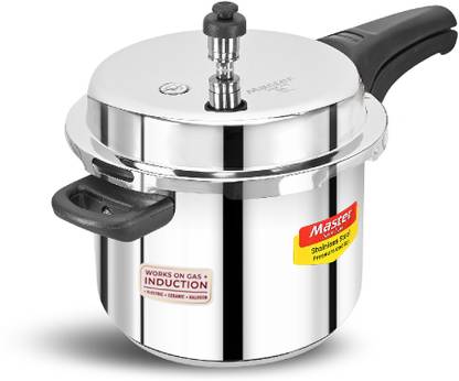 Master by Master Superb Stainless Steel 5 L Outer Lid Induction Bottom Pressure Cooker