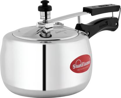 Sunflame Aluminium 3 L Inner Lid Induction Bottom Pressure Cooker