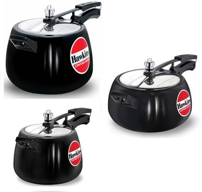 Hawkins 4 L, 5 L, 6.5 L Inner Lid Pressure Cooker