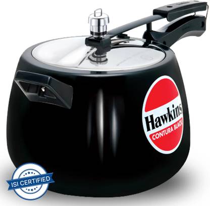 Hawkins Contura Black (CB65) 6.5 L Inner Lid Pressure Cooker