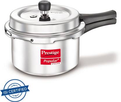 Prestige by TTK Popular Plus Svachh 3 L Outer Lid Induction Bottom Pressure Cooker