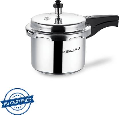 BAJAJ PCX 3IB SS 3 L Outer Lid Induction Bottom Pressure Cooker