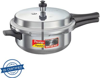 Prestige Popular Plus 4 L Outer Lid Induction Bottom Pressure Cooker
