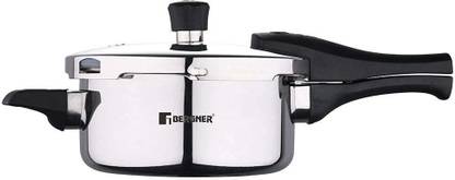 BERGNER Argent Elements TriPly Outer Lid 2.5 L Outer Lid Induction Bottom Pressure Cooker