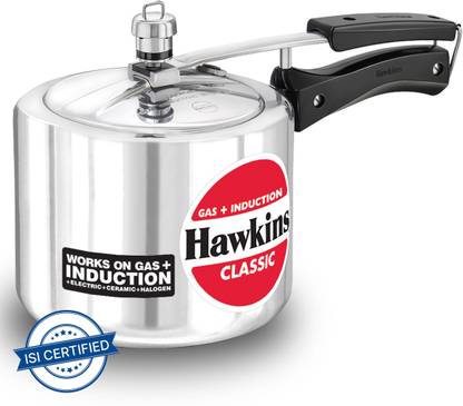 Hawkins Classic (ICL3T) 3 L Inner Lid Induction Bottom Pressure Cooker