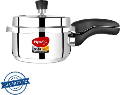 Pigeon Inox Pro and 2 L Outer Lid Induction Bottom Pressure Cooker