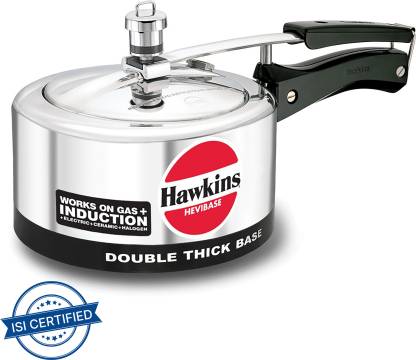 Hawkins HEVIBASE (IH20) 2 L Inner Lid Induction Bottom Pressure Cooker