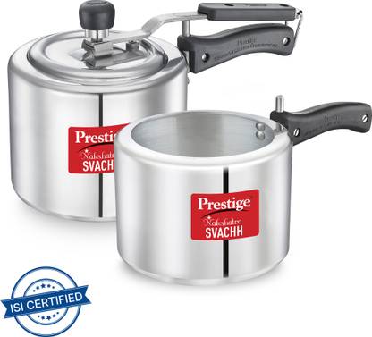 Prestige Svachh Nakshatra 3 L, 2 L Inner Lid Pressure Cooker