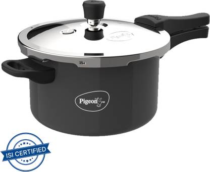 Pigeon by Stovekraft Limited Special Plus and Gas stove Compatible 5 L Induction Bottom Pressure Cooker