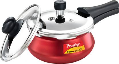 Prestige Deluxe Duo Plus 1.5 L Outer Lid Induction Bottom Pressure Cooker