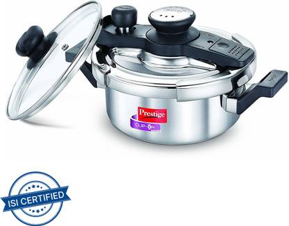 Prestige Svachh Clip on Mini 2 L Outer Lid Induction Bottom Pressure Cooker