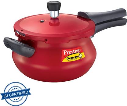 Prestige Deluxe Plus 5 L Outer Lid Induction Bottom Pressure Cooker