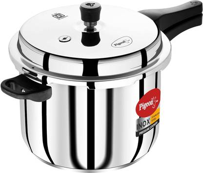 Pigeon Inox 7.5 L Outer Lid Induction Bottom Pressure Cooker