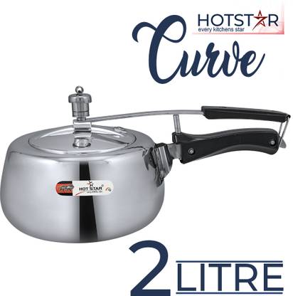 Hotstar 2 L Inner Lid Induction Bottom Pressure Cooker