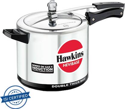 Hawkins Hevibase (IH50) 5 L Inner Lid Induction Bottom Pressure Cooker