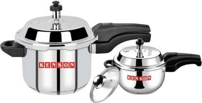 Kenson Magna 3 L, 1.5 L Outer Lid Induction Bottom Pressure Cooker