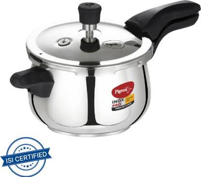 Pigeon Inox Pro and 3 L Outer Lid Induction Bottom Pressure Cooker