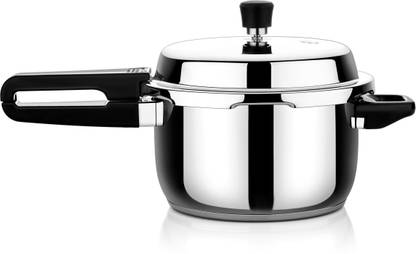 Marlex Triply 3L Pressure Cooker With Outer Lid, 5 Yrs Warranty, ISI certification 3 L Outer Lid Induction Bottom Pressure Cooker