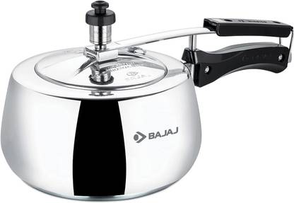 BAJAJ Majesty Duo PCX 63D Handi 3 L Inner Lid Induction Bottom Pressure Cooker