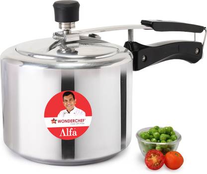 WONDERCHEF Alfa Inner Lid 3 L Inner Lid Induction Bottom Pressure Cooker