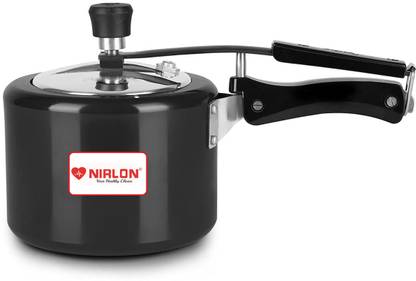 NIRLON Supreme cooker 2 L Inner Lid Induction Bottom Pressure Cooker