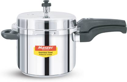 Master by Master Superb Stainless Steel 3 L Outer Lid Induction Bottom Pressure Cooker