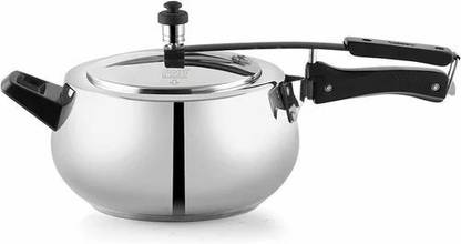 PNB Stainless Steel Induction Base Pressure Cooker PRO 3.5 L Inner Lid Induction Bottom Pressure Cooker