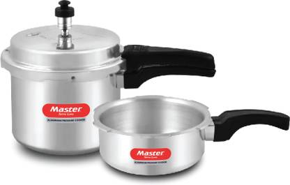 Master Classica 2 L, 3 L Outer Lid Induction Bottom Pressure Cooker