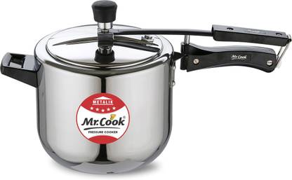 Mr.Cook Multiply 5 L Inner Lid Induction Bottom Pressure Cooker